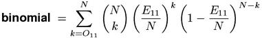 binomial